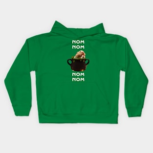 Nom Nom Hamster Nom Nom Kids Hoodie